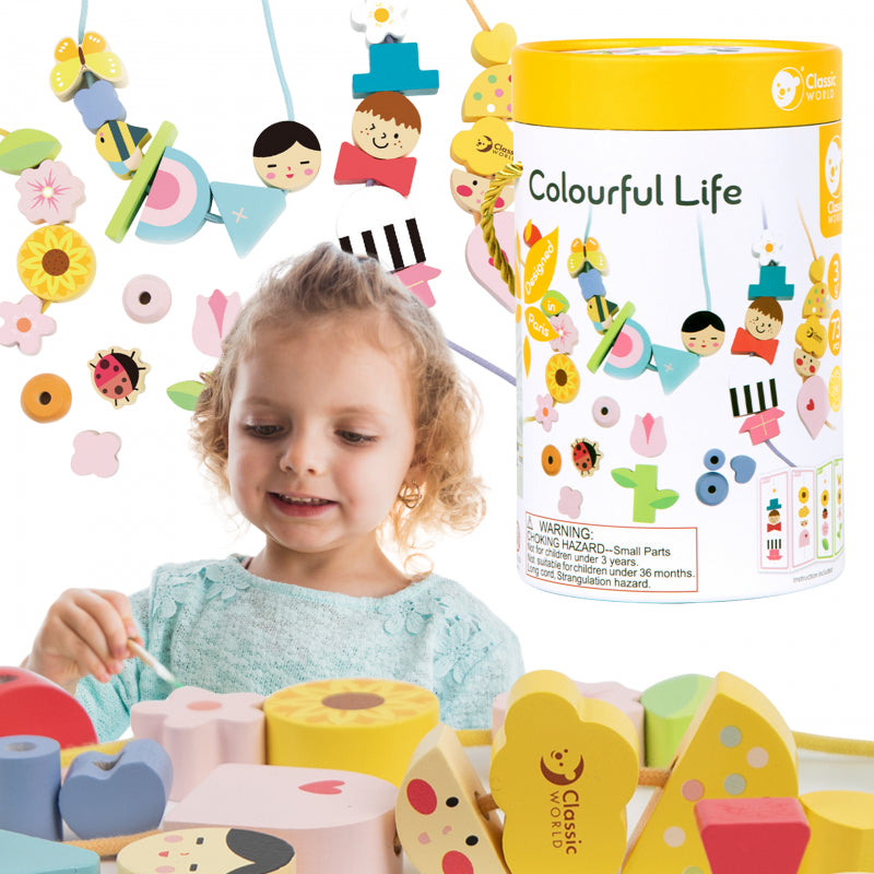 CLASSIC WORLD medinės kaladėlės – pagrindinis vaizdas