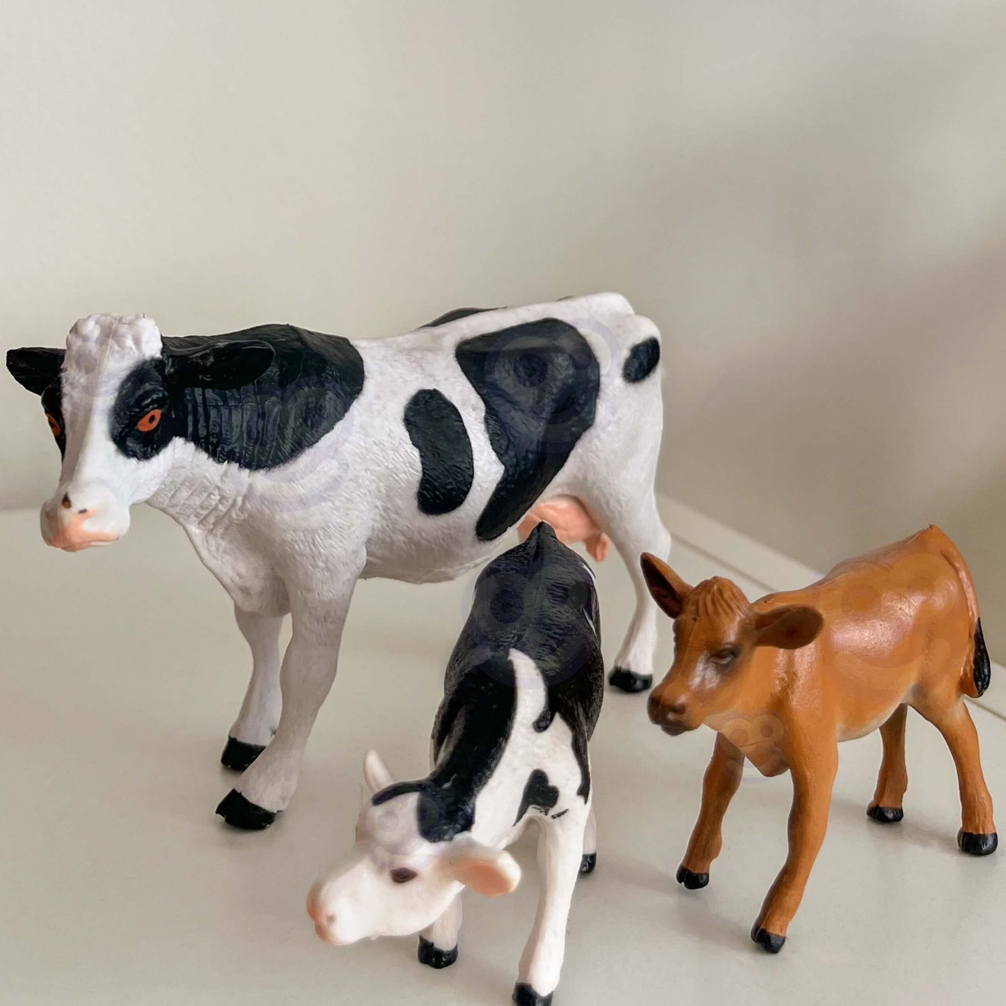 WOOPIE Happy Farm Ūkio Gyvūnų Figūrėlių Rinkinys 10 vnt.