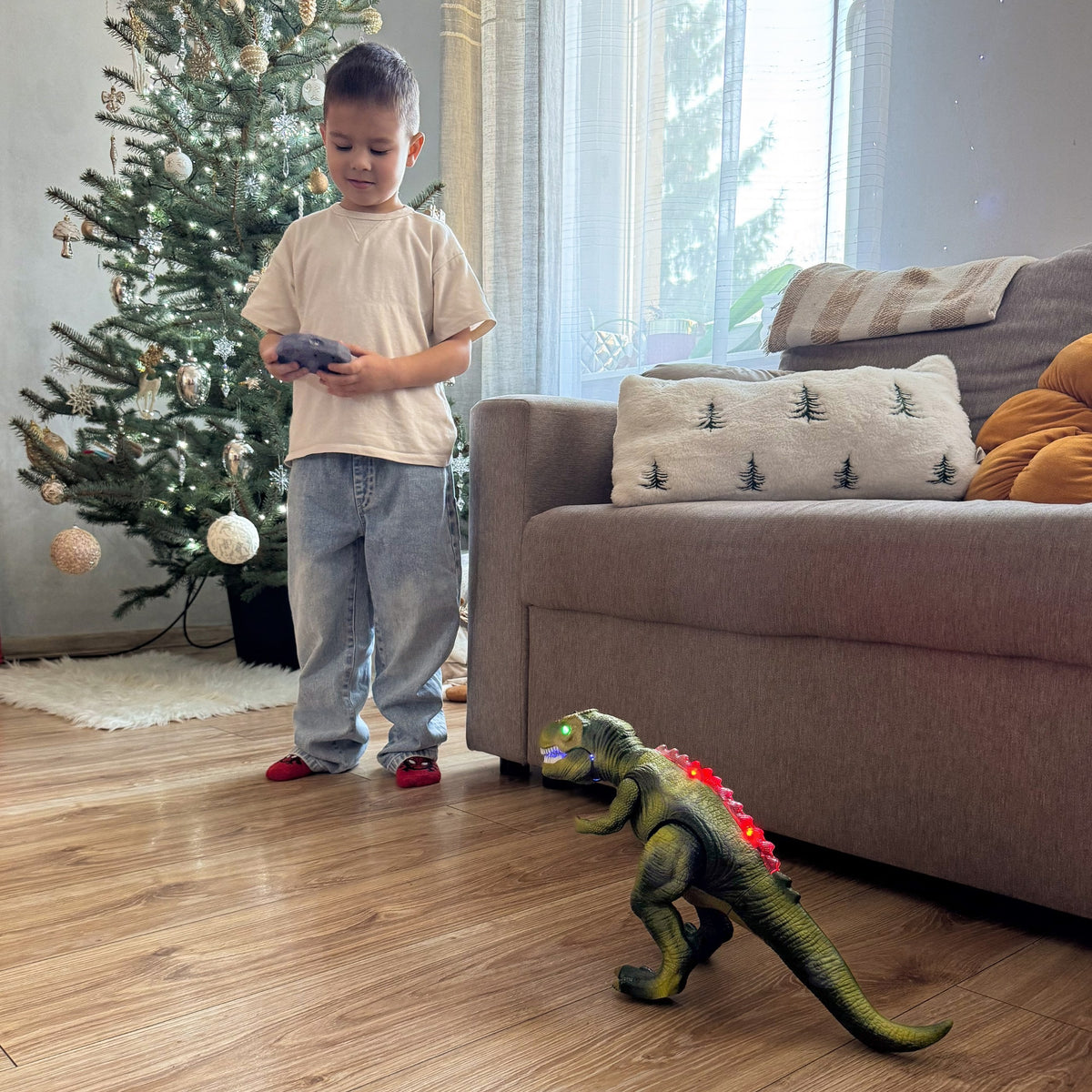 WOOPIE Nuotoliniu Būdu Valdomas Tyrannosaurus Rex Dinozauras
