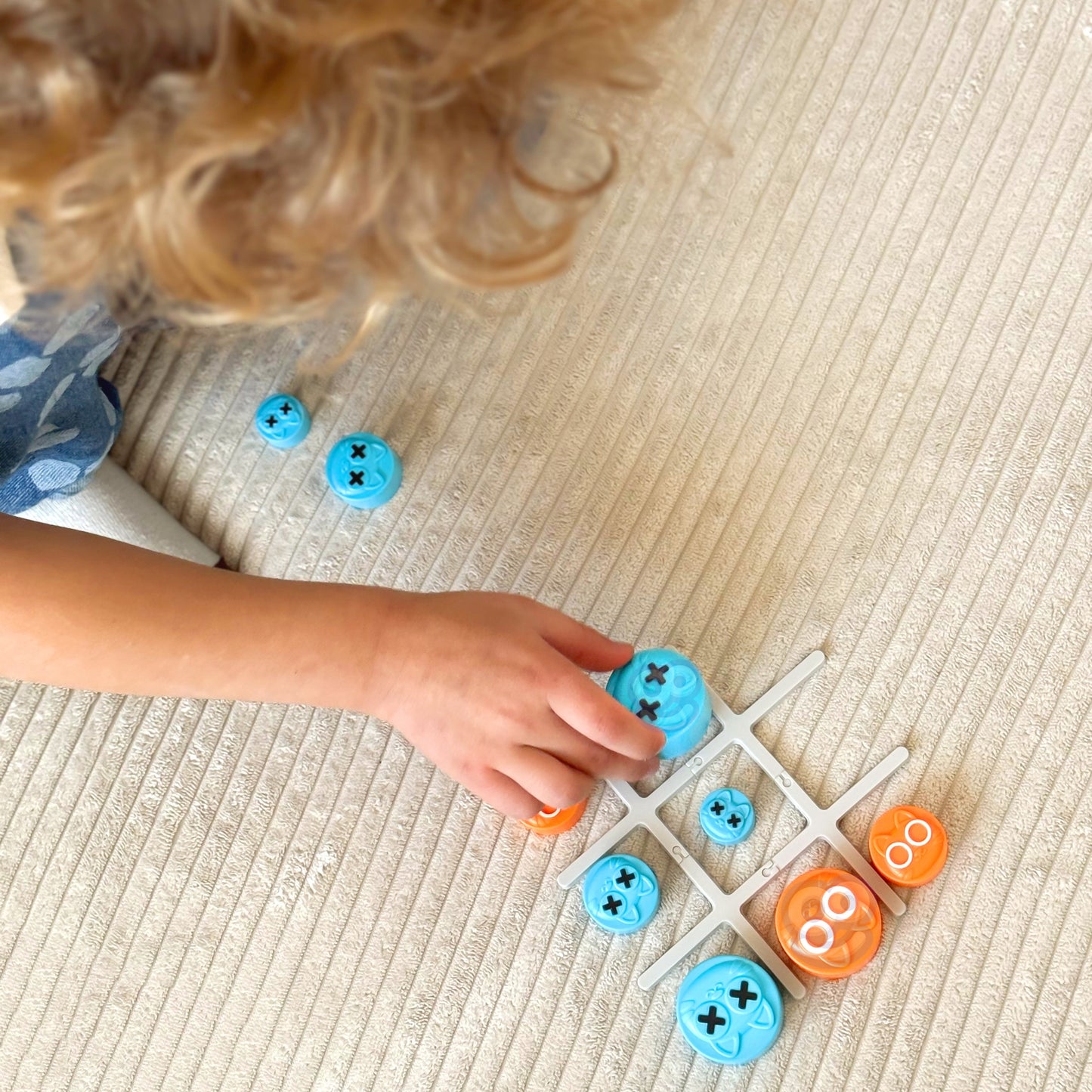 WOOPIE IQ Loginis nešiojamas žaidimas Kryžiukai-nuliukai Kačiukai dėžutėje – vaizdas 5