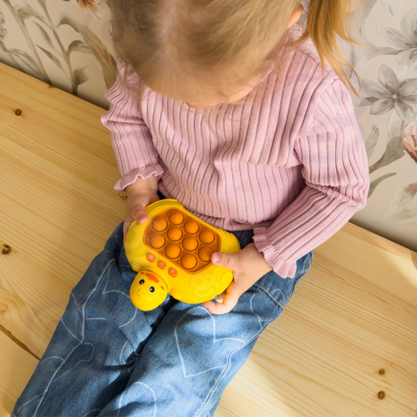 WOOPIE interaktyvusis antistresinis įgūdžių žaidimas POP IT „Antis“ – vaizdas 5