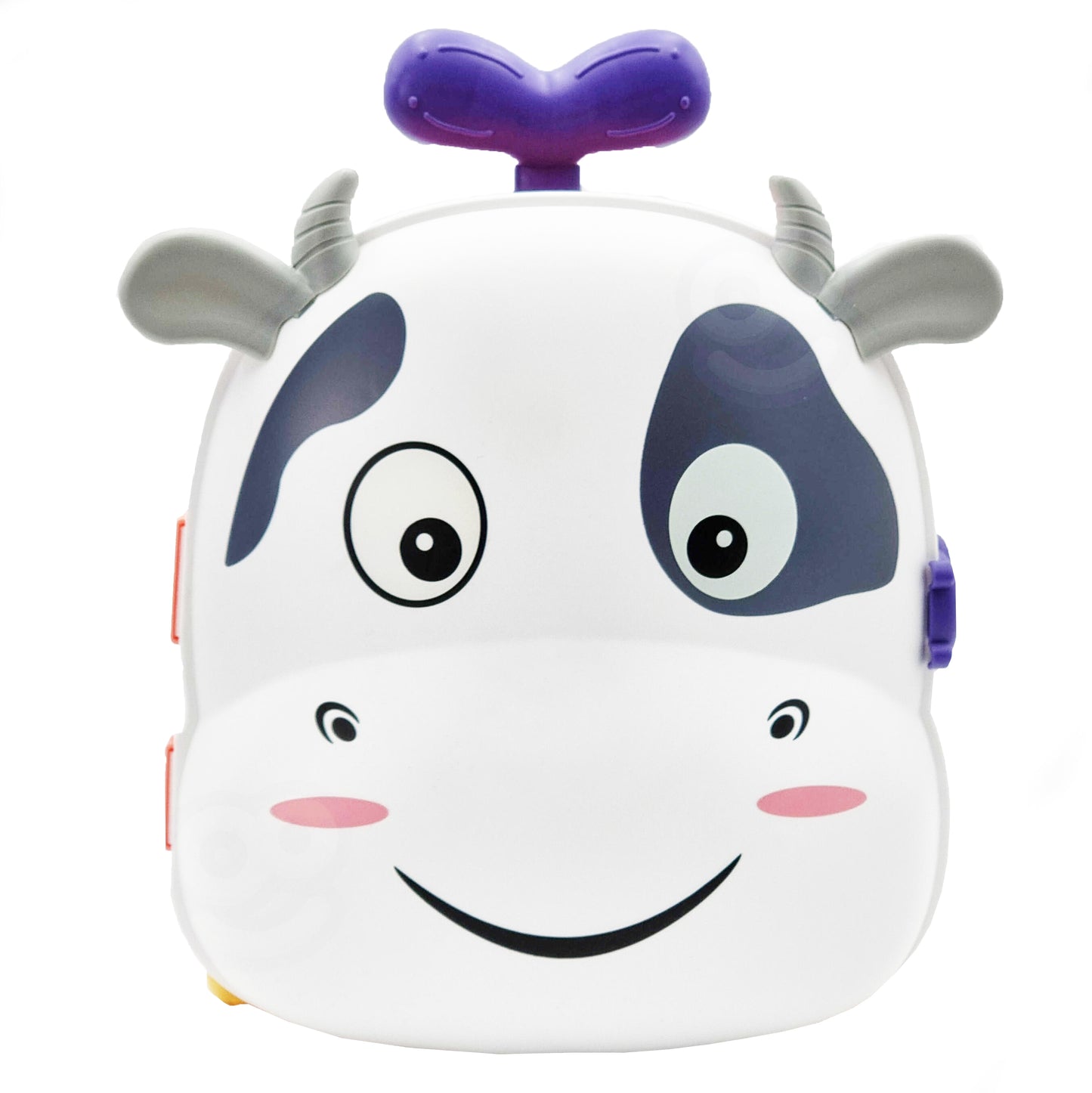 WOOPIE 3in1 smėlio ir vandens žaidimų rinkinys lagaminėlyje „Karvytė“ – žaidimas su smėliu – vaizdas 2