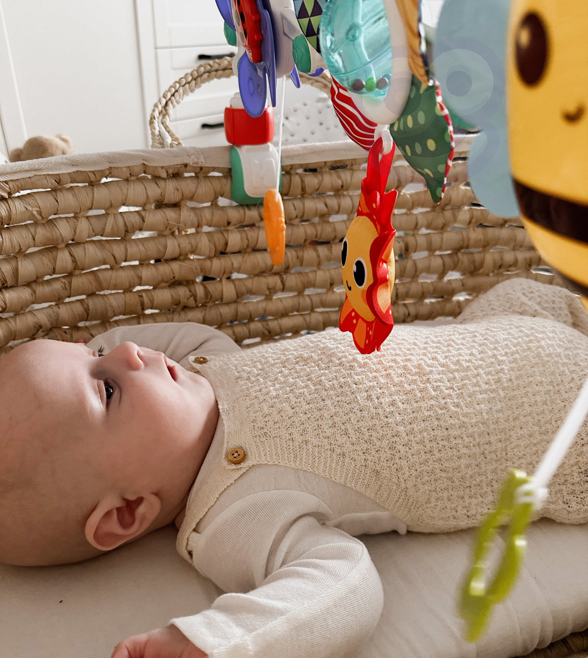 WOOPIE BABY Lavinamasis Lankas Vežimėliui ir Lopšiui