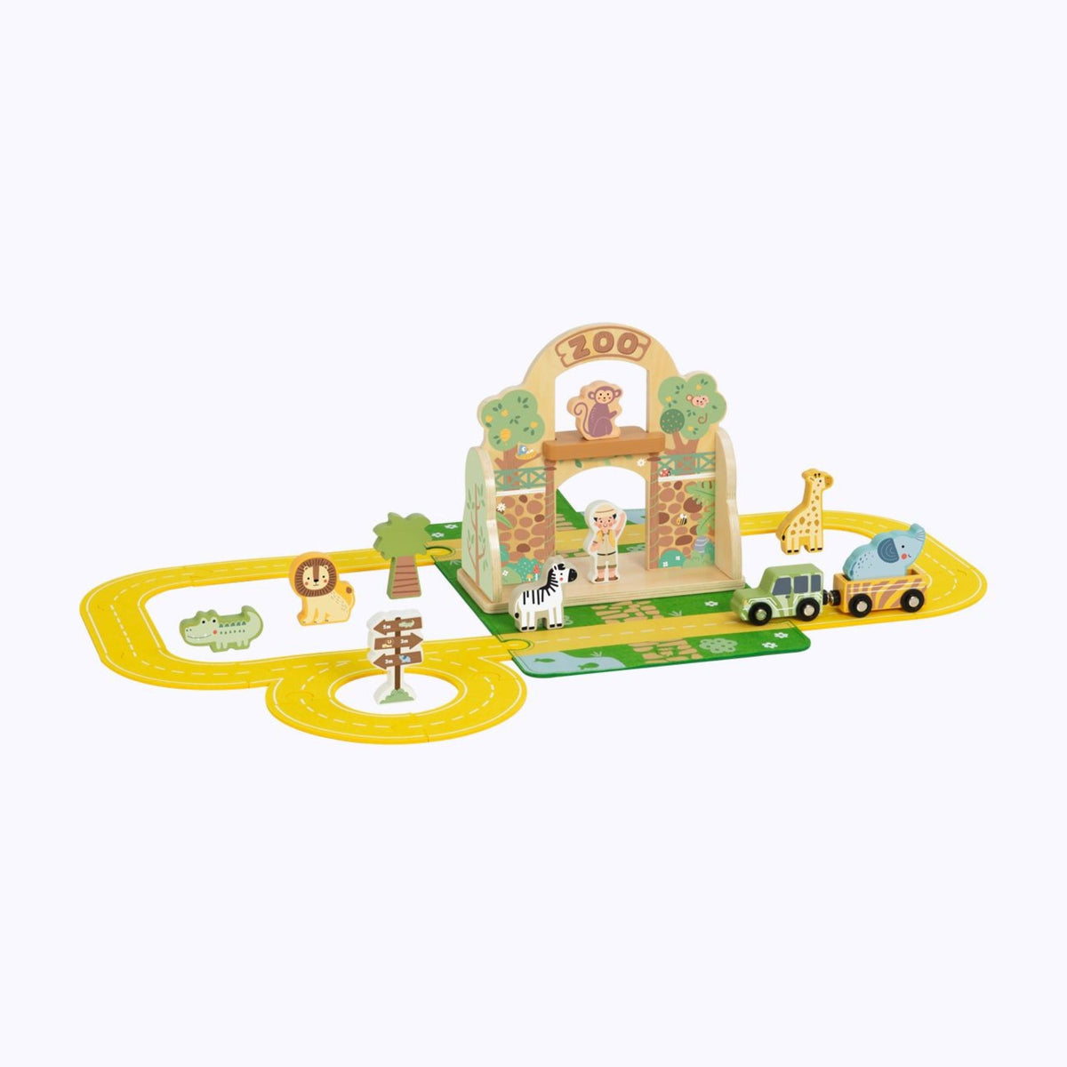TOOKY TOY Mini Zoologijos Sodo Rinkinys Kelioninis Krepšys