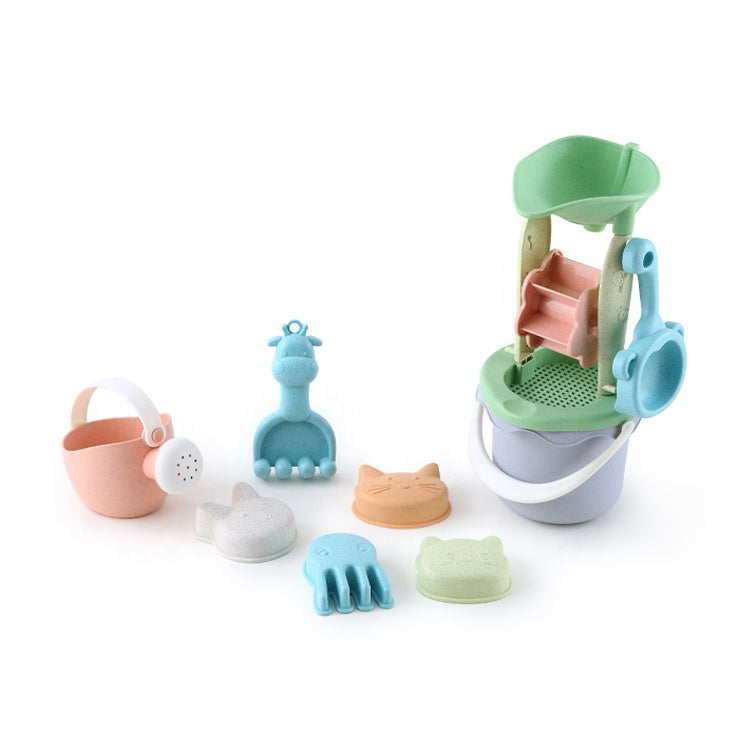 WOOPIE GREEN smėlio žaidimų rinkinys su malūnėliu – vaizdas 7