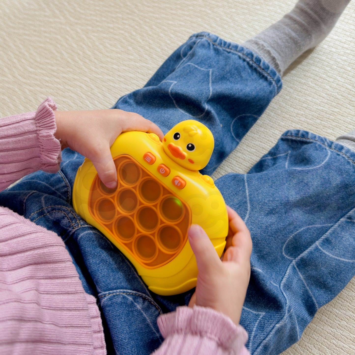 WOOPIE interaktyvusis antistresinis įgūdžių žaidimas POP IT „Antis“ – vaizdas 6