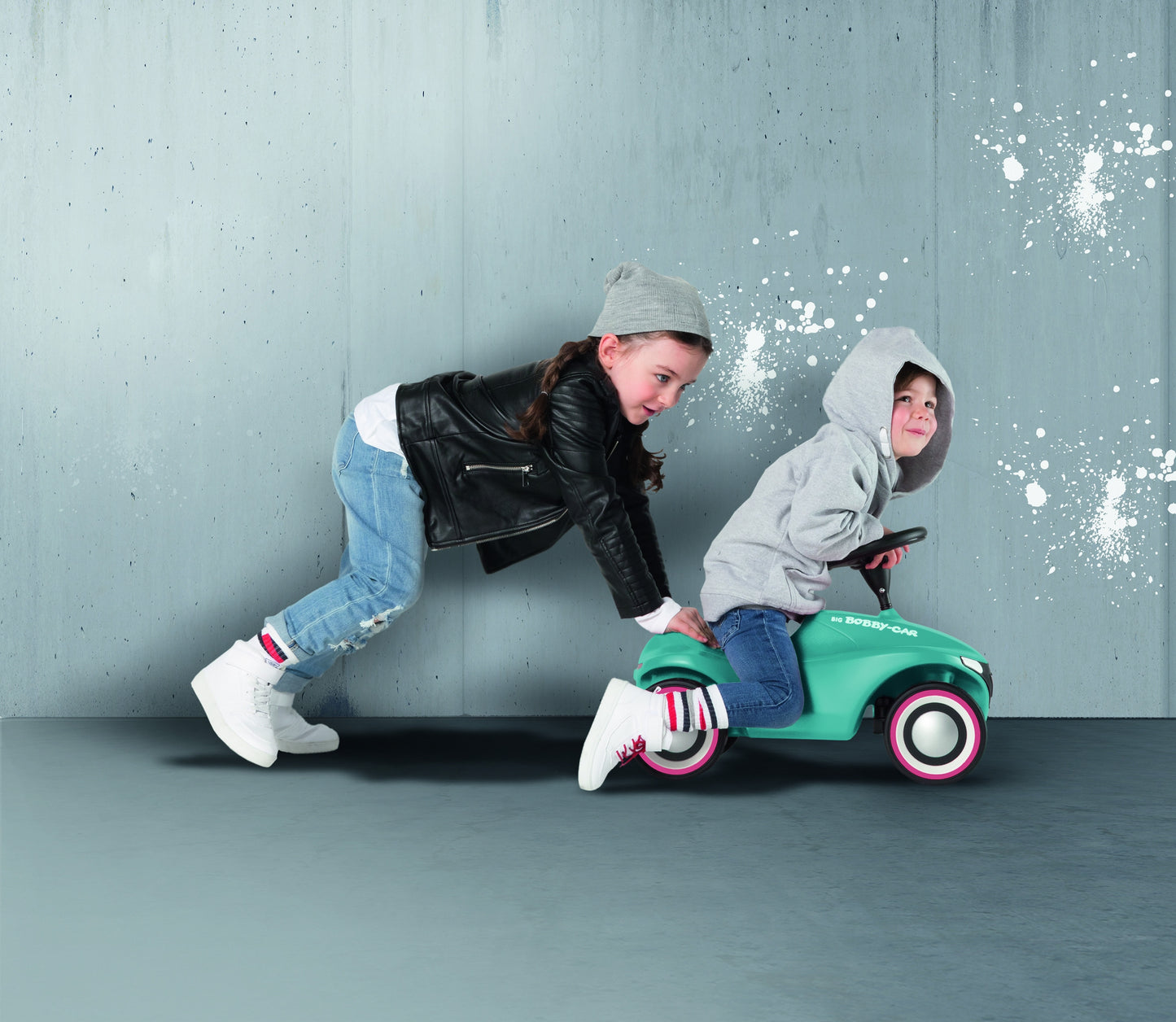 BIG Bobby Car Neo Mėlynas Paspiriamas Automobilis Vaikams 1-5 m.