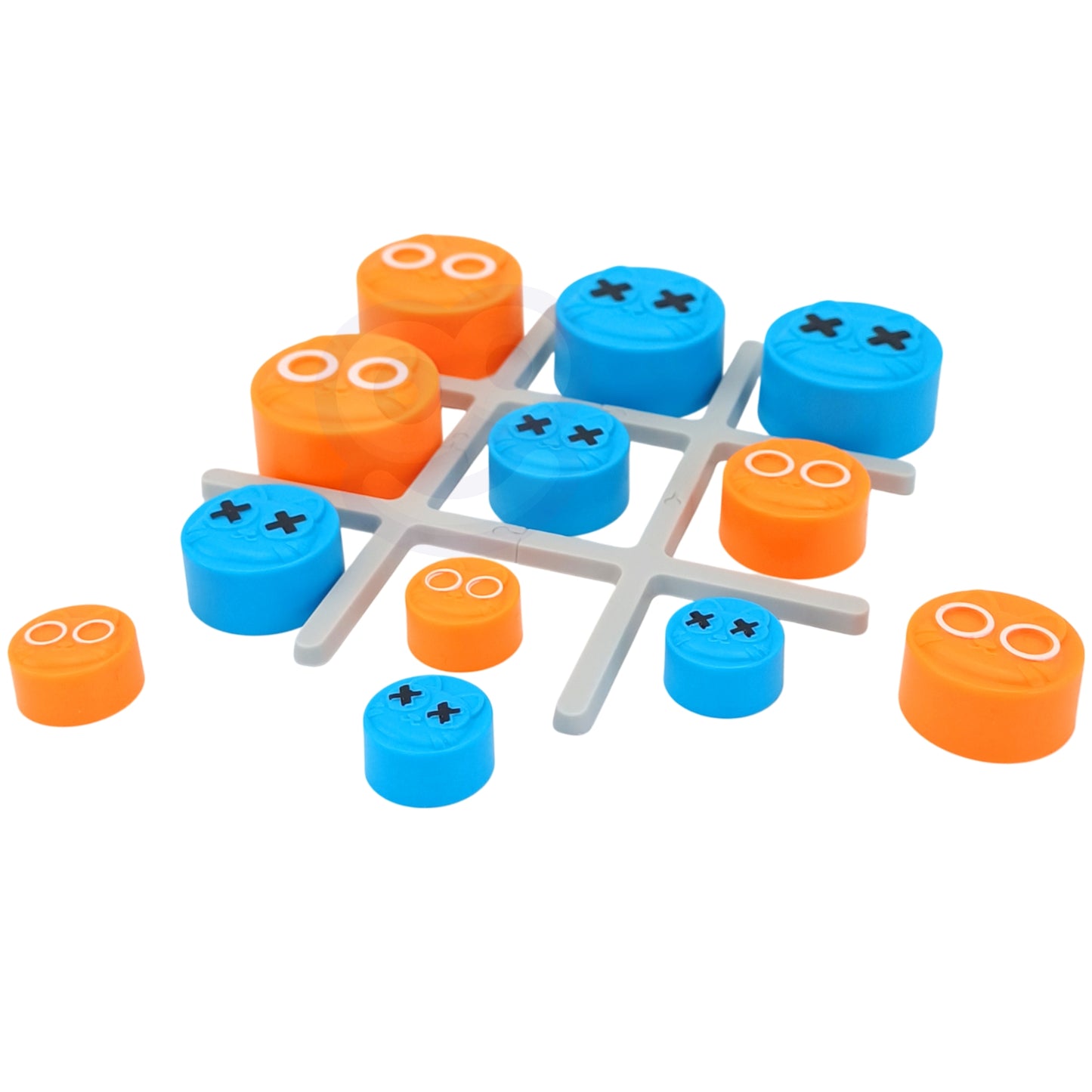 WOOPIE IQ Loginis nešiojamas žaidimas Kryžiukai-nuliukai Kačiukai dėžutėje – vaizdas 8