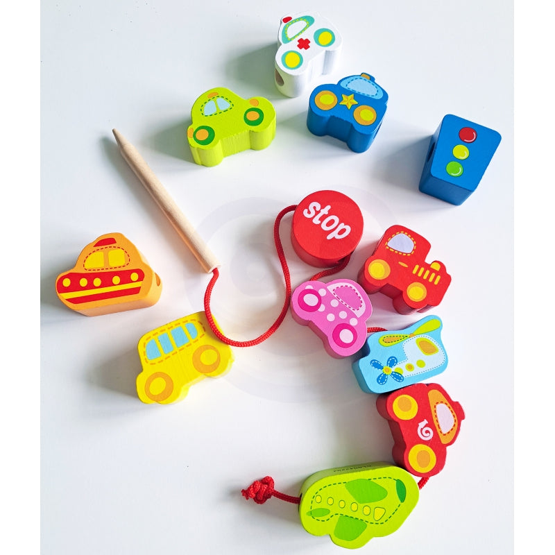 CLASSIC WORLD medinės kaladėlės 3 vnt – vaizdas 3