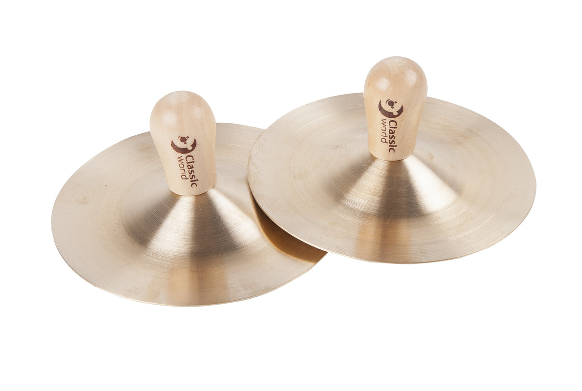 CLASSIC WORLD EDU Muzikinės lėkštelės vaikams, 9 cm, 2 vnt.