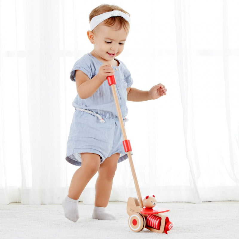 CLASSIC WORLD Medinis stumdomas žaislinis lėktuvas Teddy Bear Coco – vaizdas 2