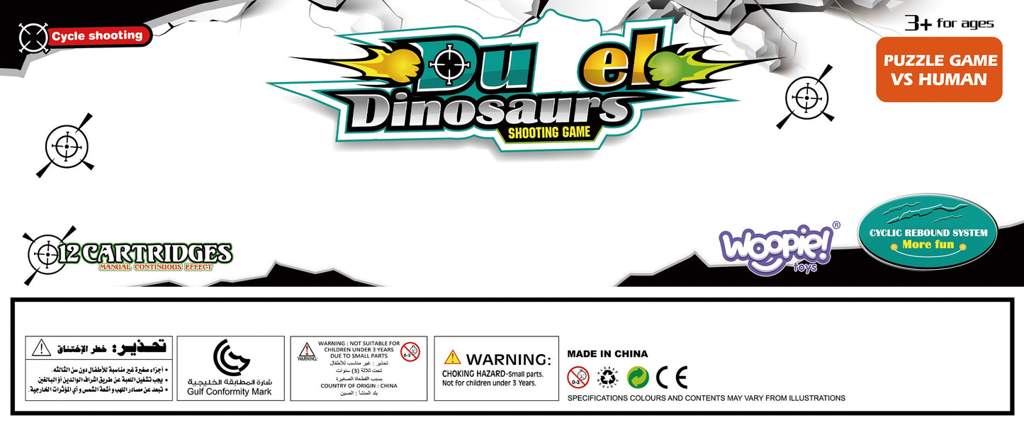 WOOPIE Dinozaurų mūšis, žaidimas su balionais – vaizdas 10