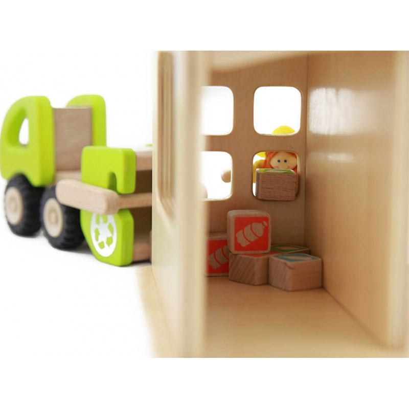 MASTERKIDZ medinis maketas šiukšlių rūšiavimo ir perdirbimo stotis – vaizdas 3