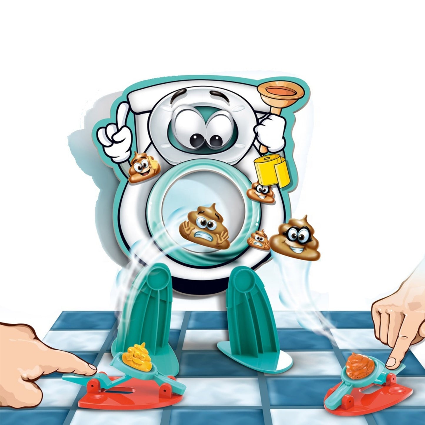 WOOPIE Šeimos vikrumo žaidimas „Kakutis į tualetą“ – vaizdas 2