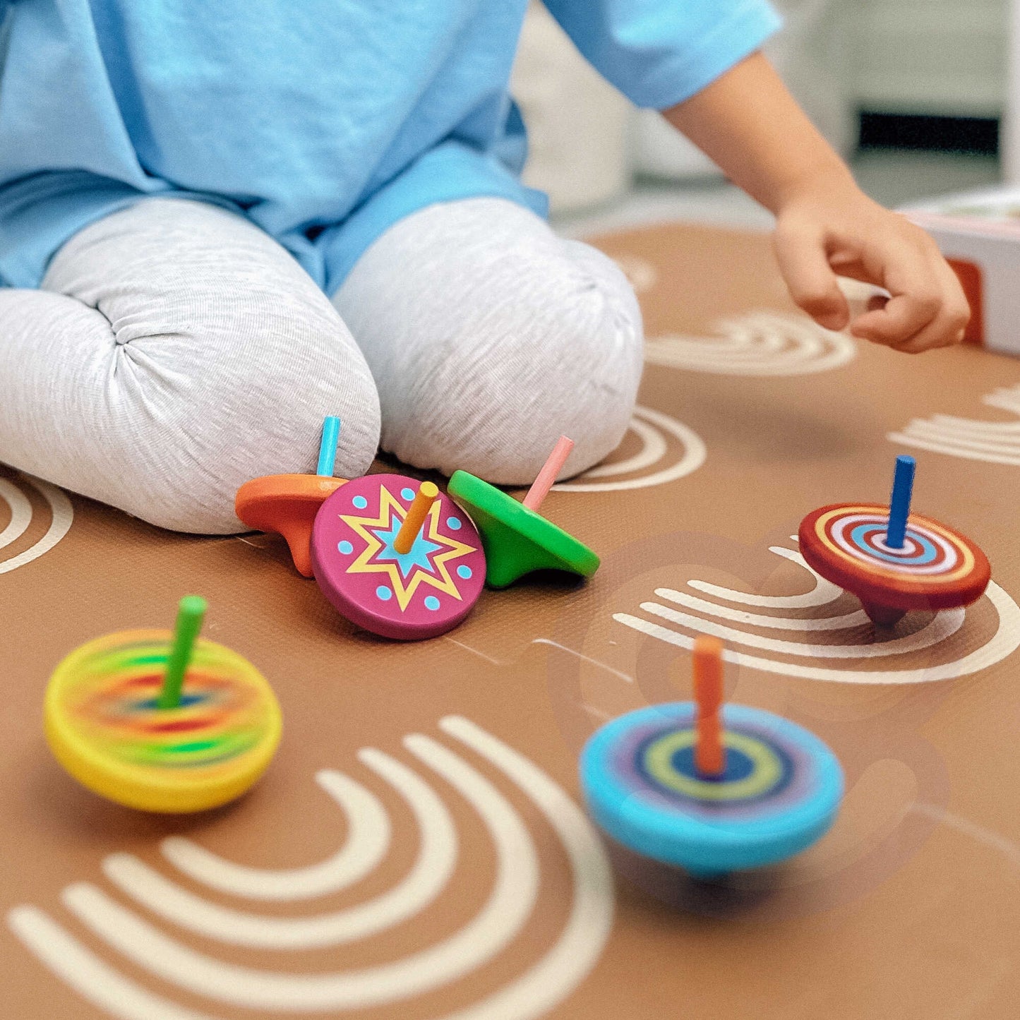 VIGA Spalvotas medinis vilkelis, 1 vnt – vaizdas 3