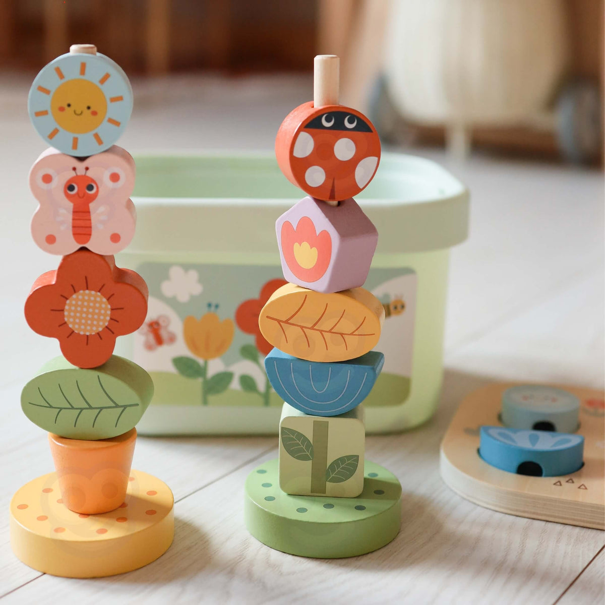 TOOKY TOY Magic Garden 5in1 Montessori lavinamoji dėžė