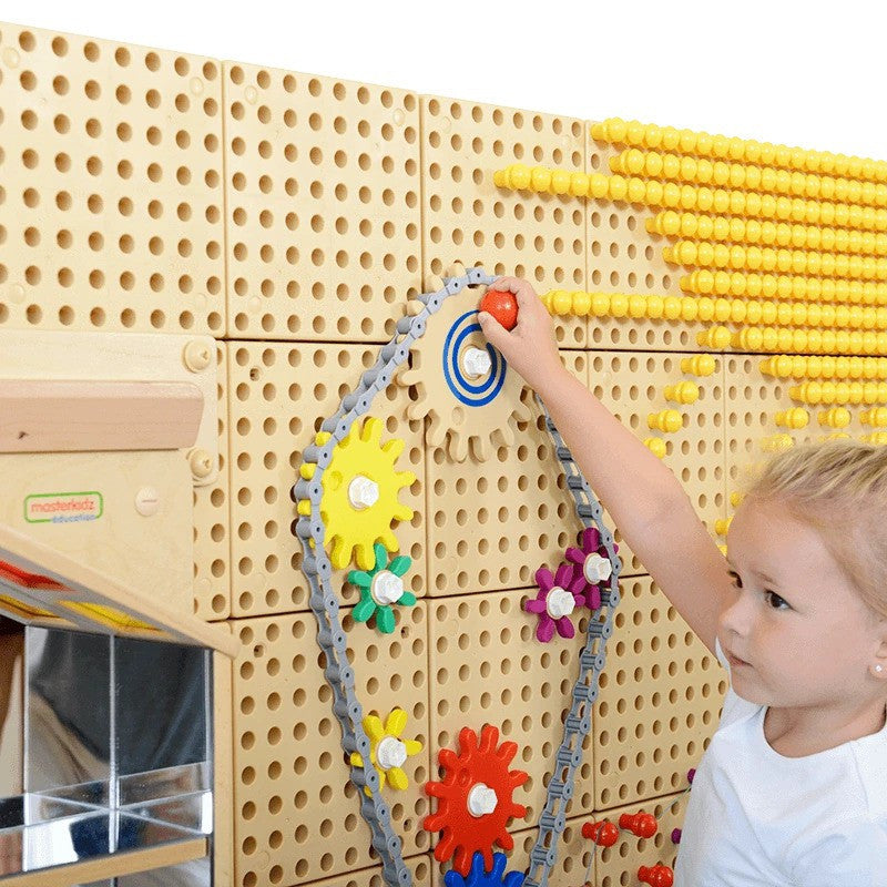 MASTERKIDZ Krumpliaračiai ir grandinė sienų lentai 79 detalės