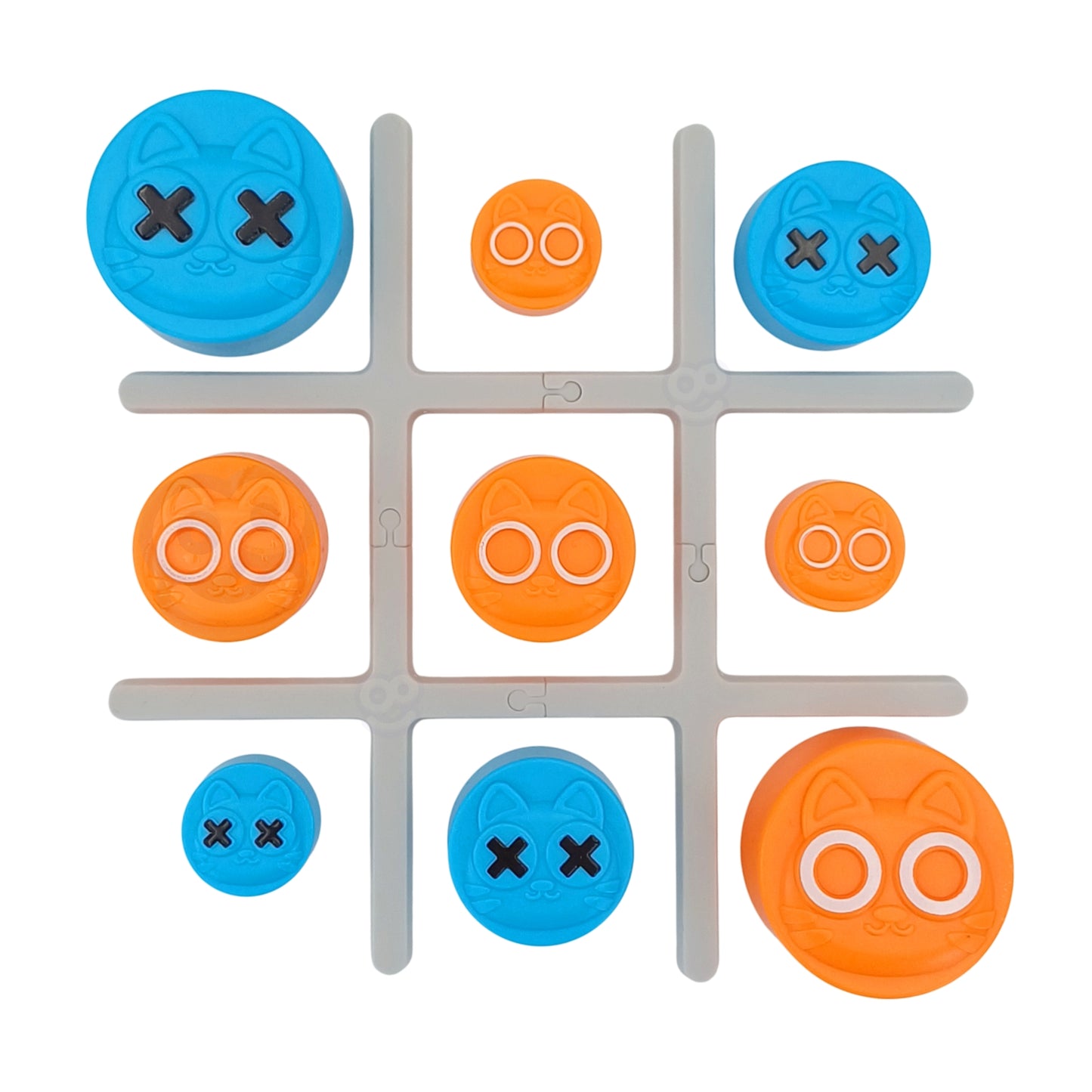 WOOPIE IQ Loginis nešiojamas žaidimas Kryžiukai-nuliukai Kačiukai dėžutėje – vaizdas 9