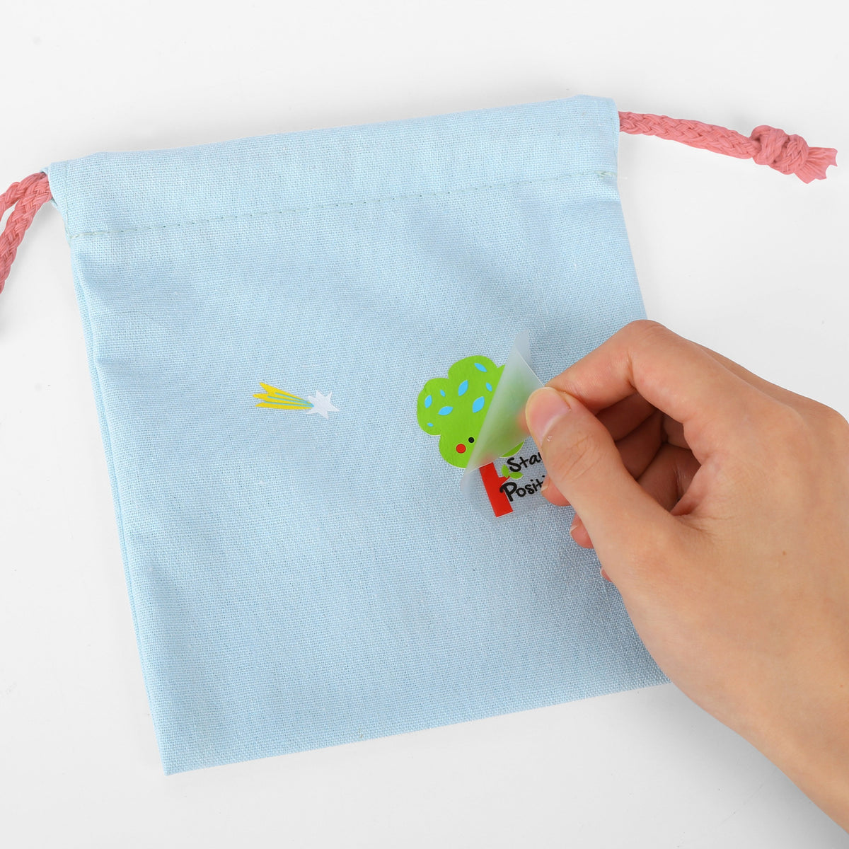 WOOPIE ART&FUN Kūrybinis Rinkinys – Rankinės Dekoravimas Lipdukais