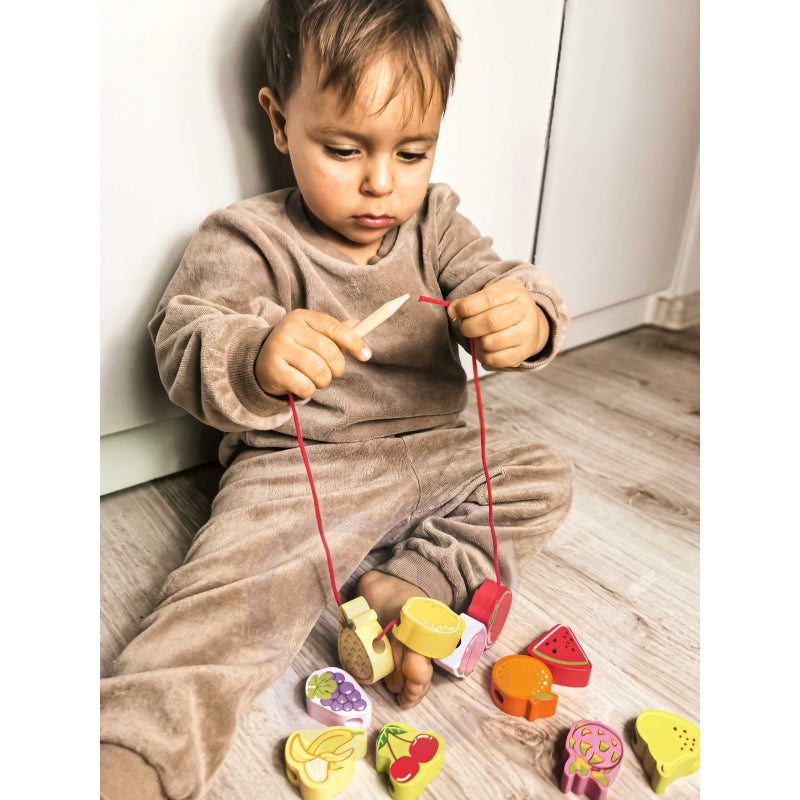 CLASSIC WORLD medinės vaisių kaladėlės 13 vnt – vaizdas 2