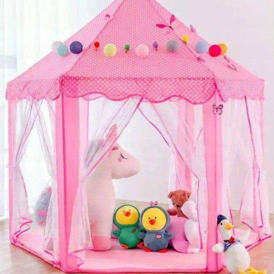 WOOPIE Princesės Pilies Palapinė (XXL) Namams ir Sodui – vaizdas 6