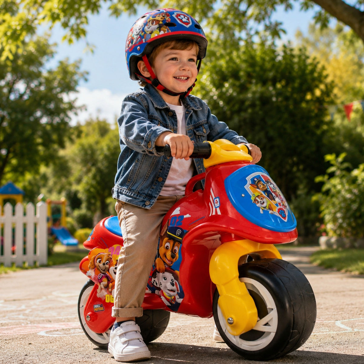 INJUSA Paw Patrol paspirtukas-motociklas vaikams nuo 18 mėn.
