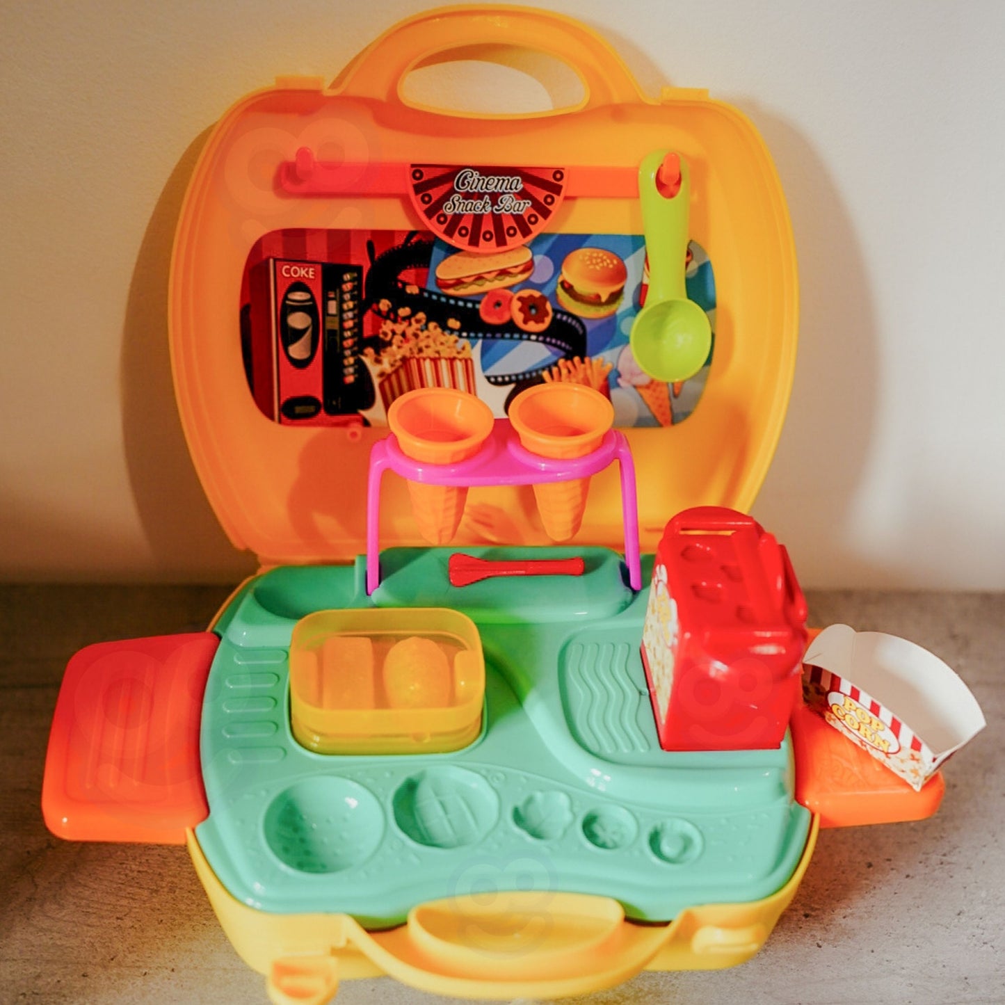 WOOPIE Užkandžių gaminimo rinkinys iš plastilino – vaizdas 2