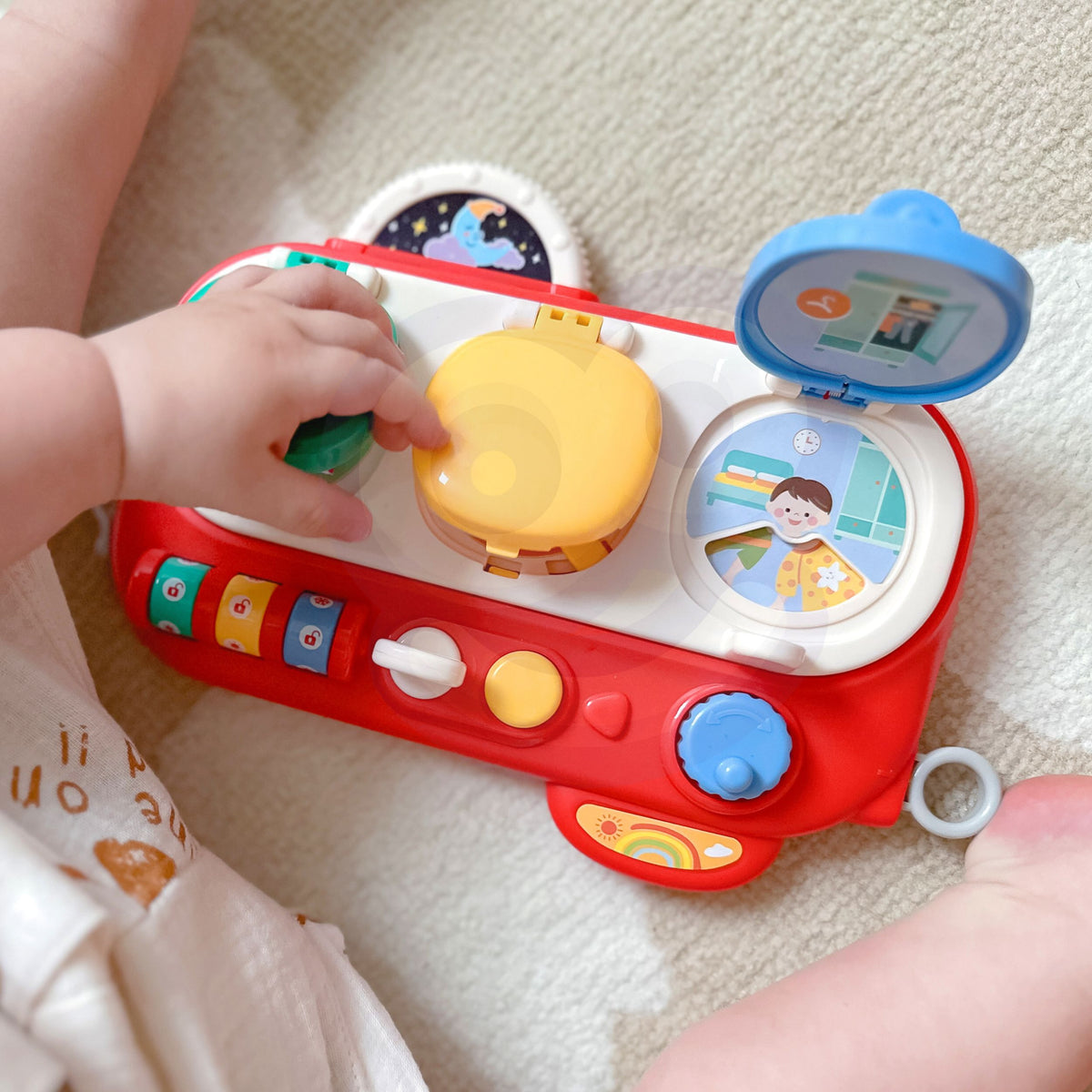 WOOPIE BABY Atrask ir Patikrink – Manipuliacinis Lavinamasis Žaislas