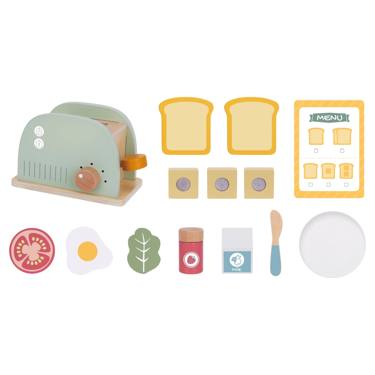 WOOPIE GREEN Medinis skrudintuvas Pusryčių rinkinys, vaizdas iš arti – vaizdas 7