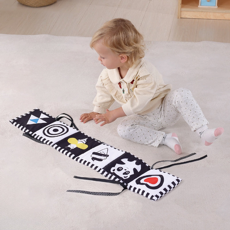 TOOKY TOY Box XXL Montessori edukacinė 7 viename sensorinė dėžutė 0–2 mėn.