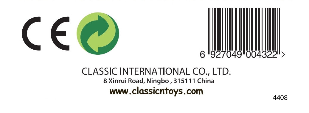 CLASSIC WORLD Medinė raidė F – lavinamasis žaislas vaikams