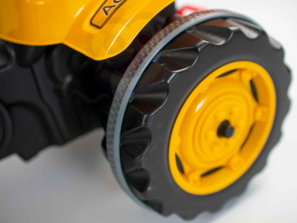 WOOPIE Pedal Tractor Farmer MaxTrac Minamas Traktorius su Kaušu
