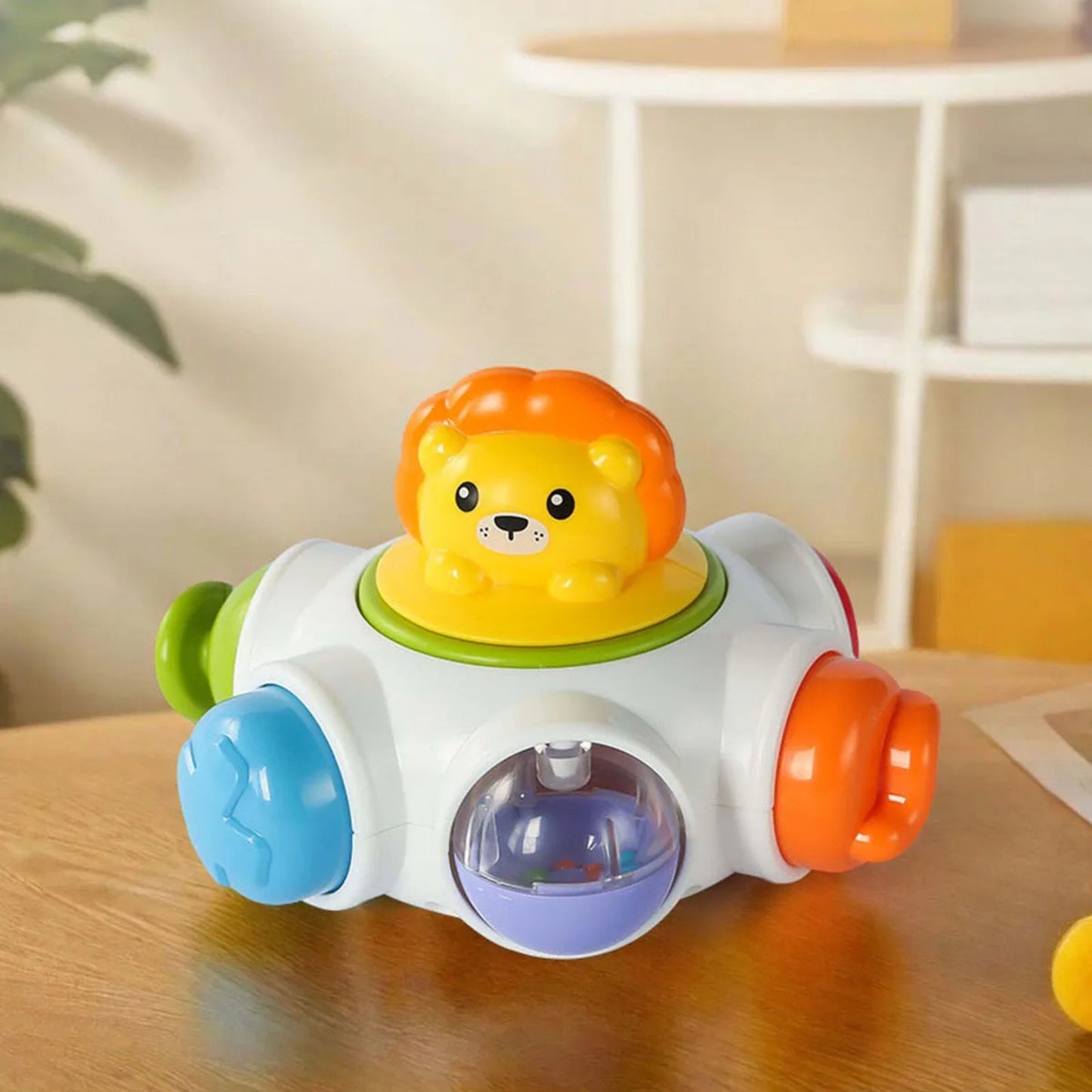 WOOPIE BABY Kosminė aktyvumo raketa – edukacinis sensorinis kubas 18 mėn+ – vaizdas 5