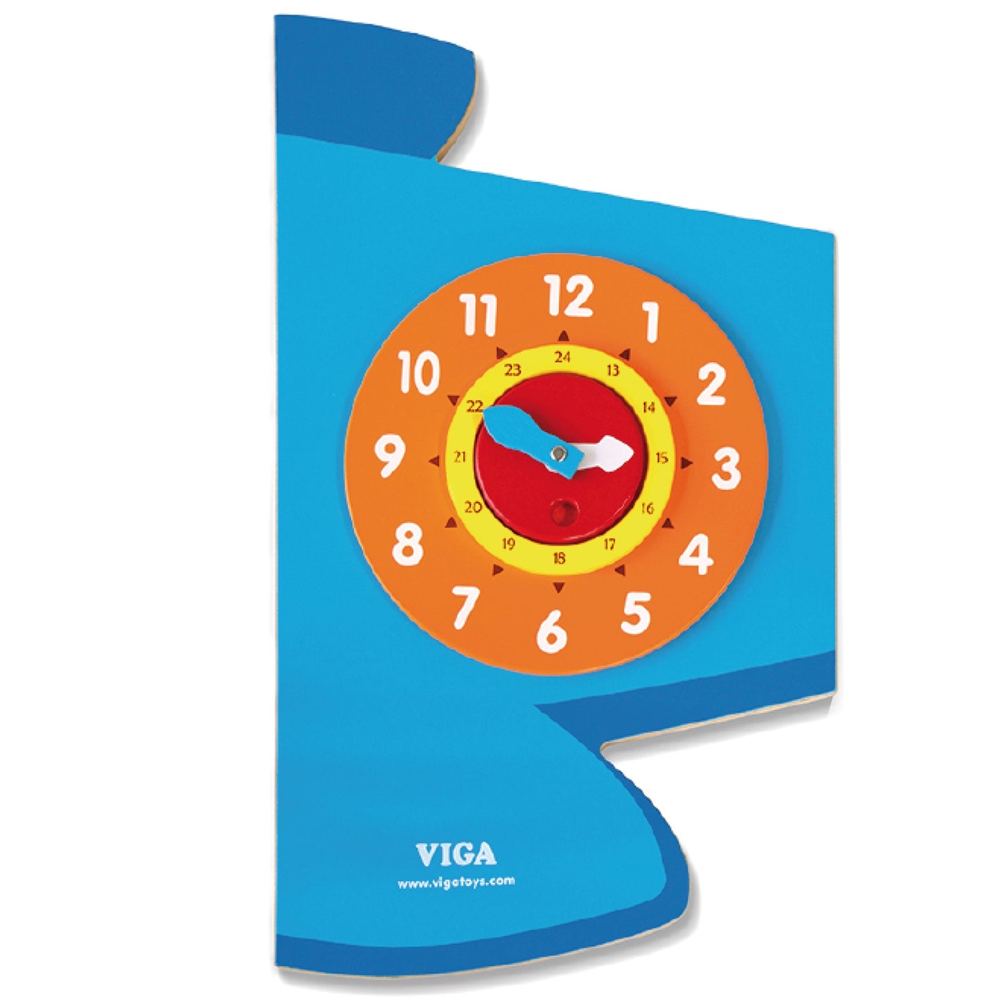 VIGA Medinė sensorinė manipuliacinė lenta Lėktuvas (Montessori, FSC)