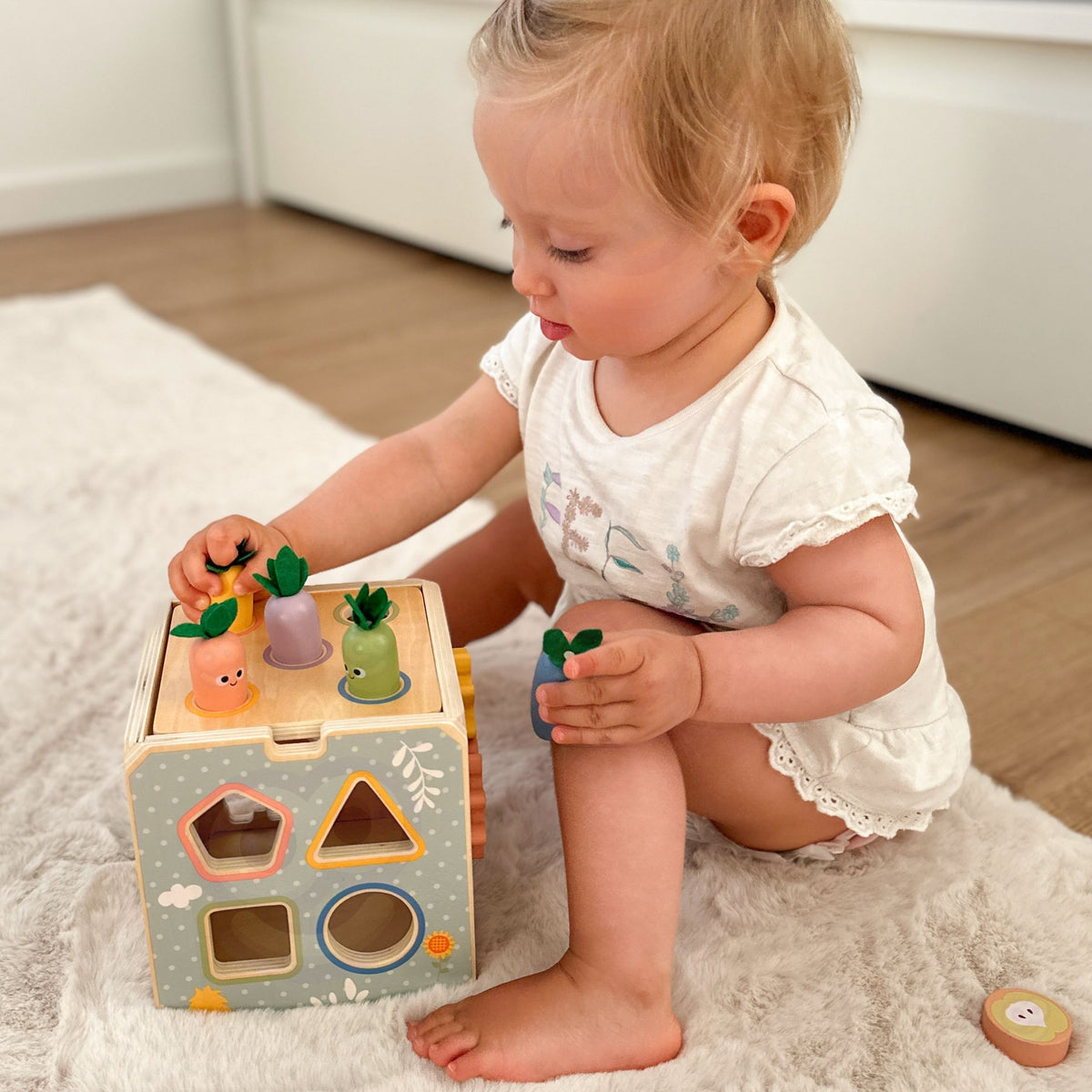 TOOKY TOY Medinis Edukacinis Kubas 5-in-1 su Priedais