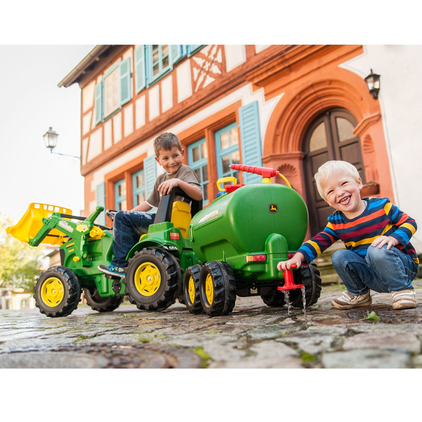 Rolly rolyTanker John Deere cisterna su pompėle – vaizdas 3