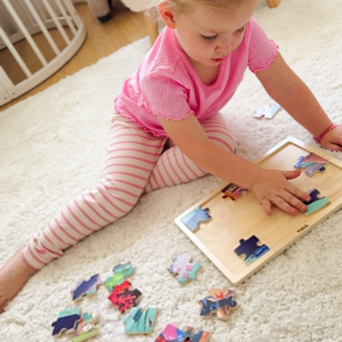 VIGA medinė 24 dalių dėlionė „Jūros paslaptys“ – vaizdas 5