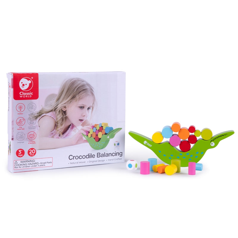 CLASSIC WORLD Balancing Arcade Game balansinis Krokodilas – pagrindinis vaizdas