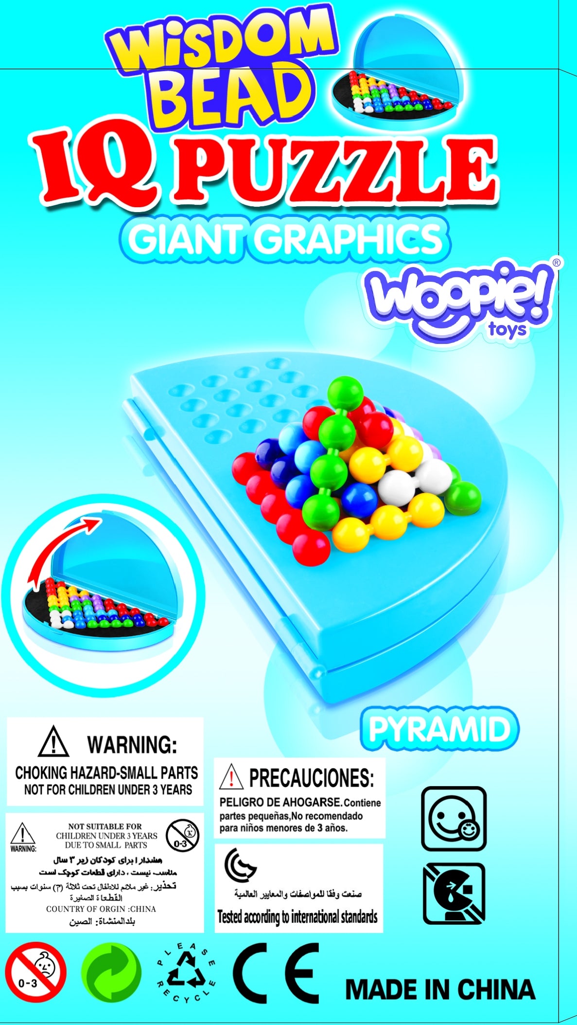 WOOPIE Loginis žaidimas Smegenų treniruotė IQ PUZZLE – vaizdas 7