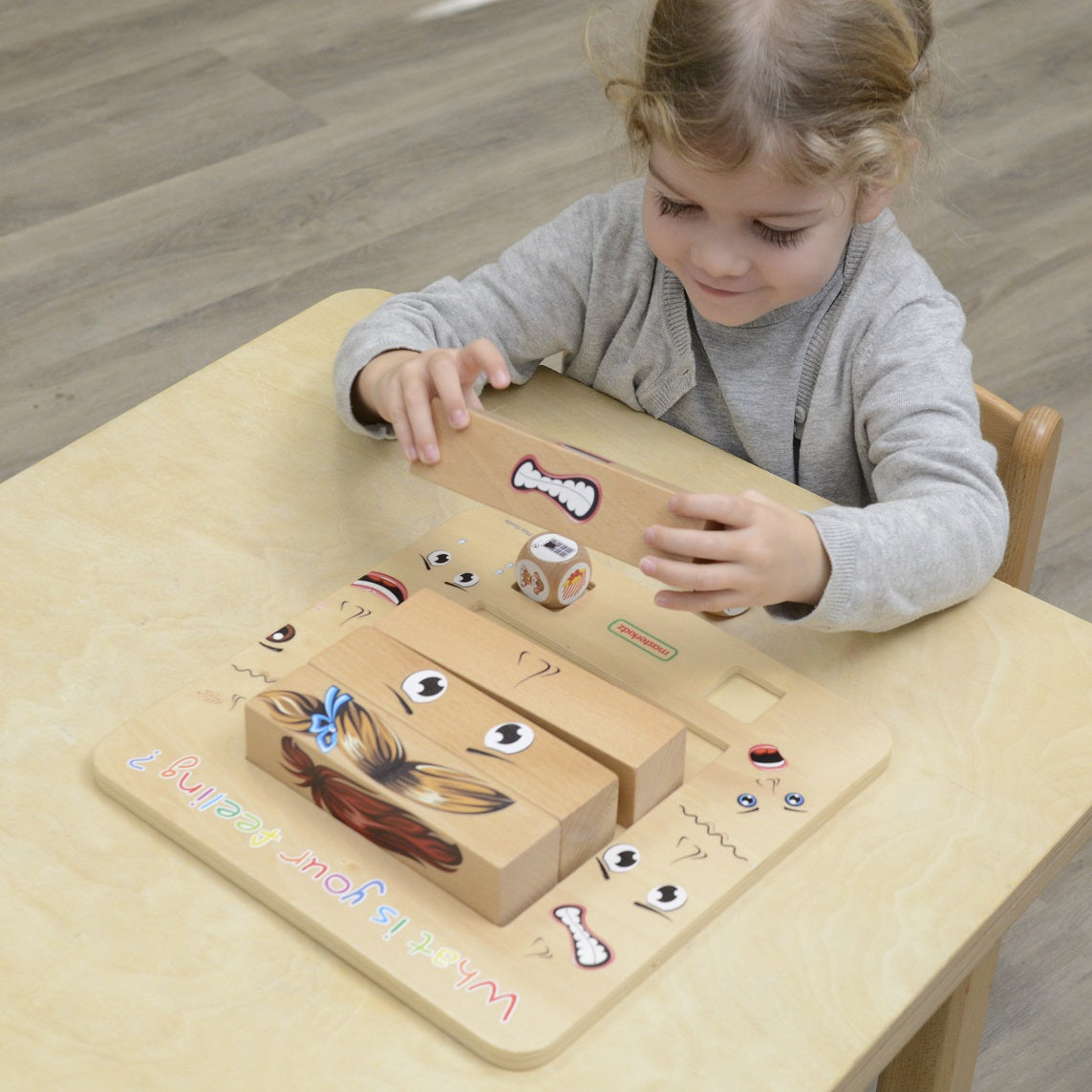 MASTERKIDZ Medinis Montessori Emocijų Mokymosi Žaidimas – vaizdas 3