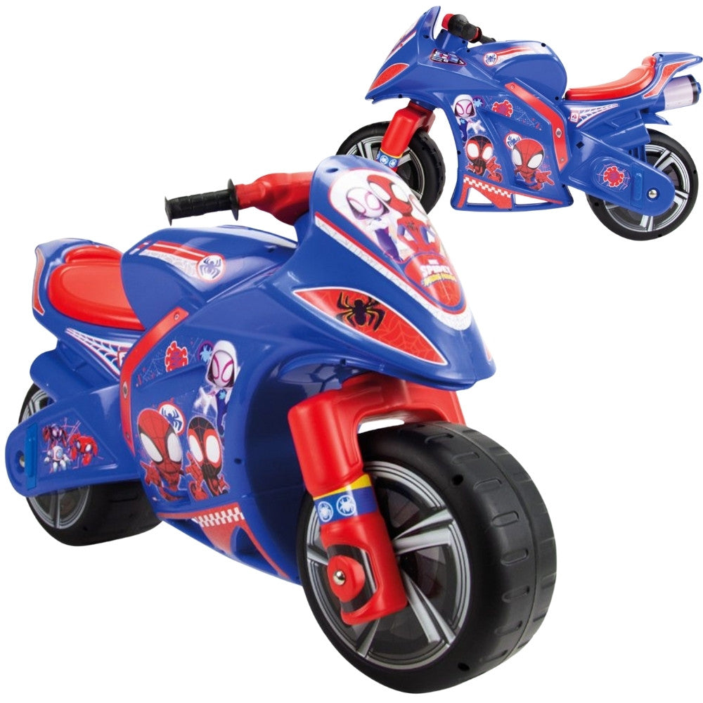 INJUSA Spider-Man Motociklas Stumdukas vaikams nuo 3 metų