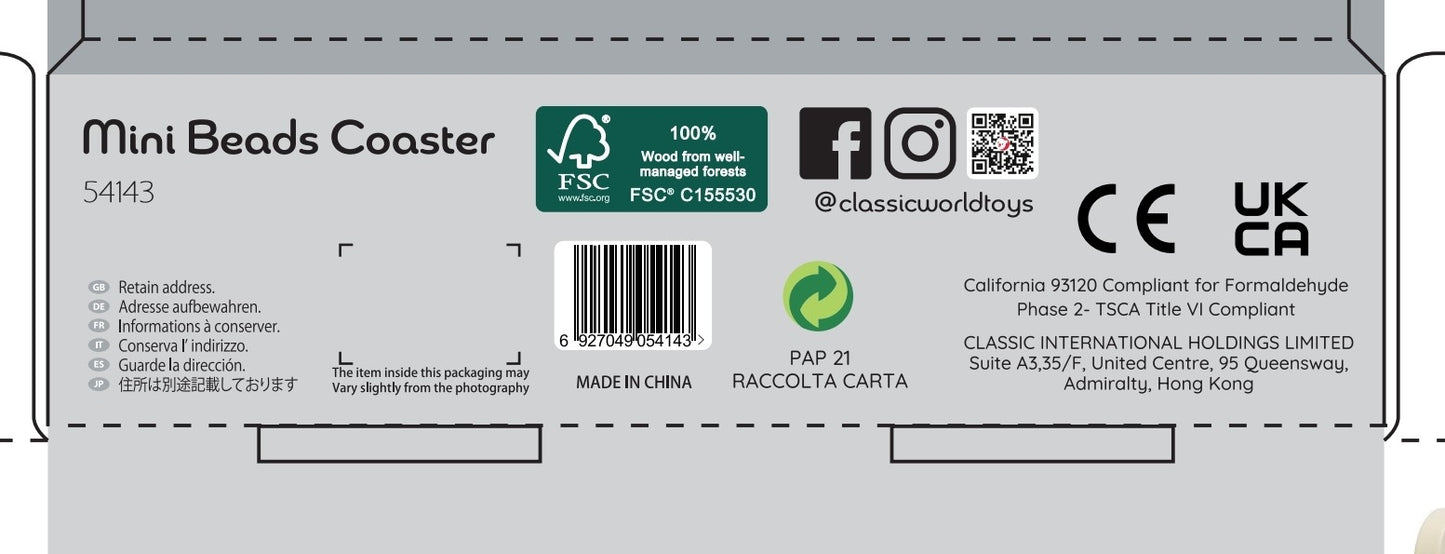 CLASSIC WORLD Lavinamoji motorikos kilpa Labirintas – vaizdas 9