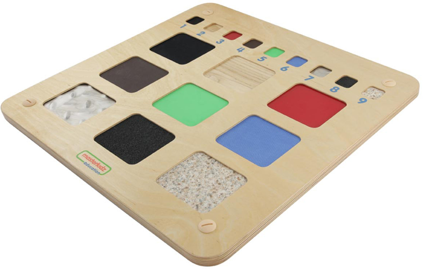 MASTERKIDZ Mokomoji lenta medžiagų faktūrų atpažinimui, lytėjimo pojūtis – vaizdas 6