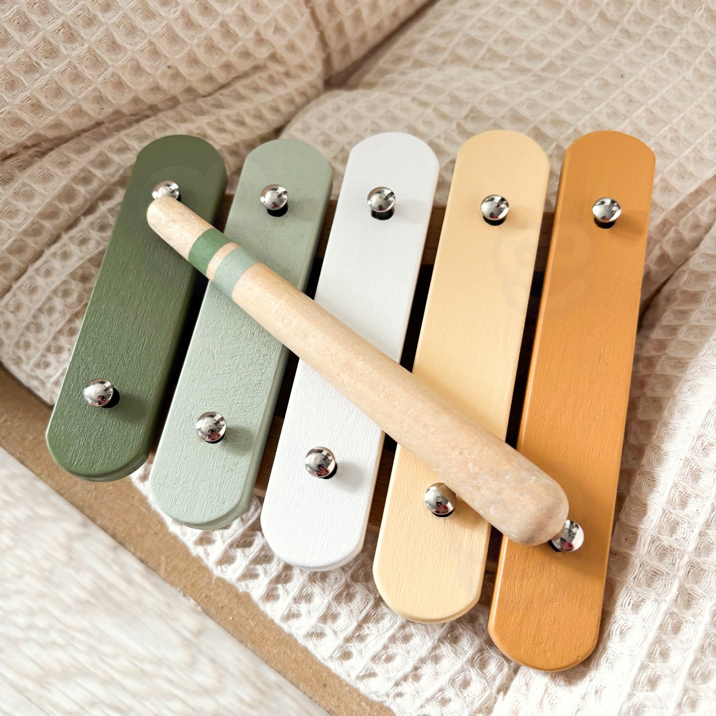 Viga PolarB medinių muzikos instrumentų rinkinys, žalias – vaizdas 3