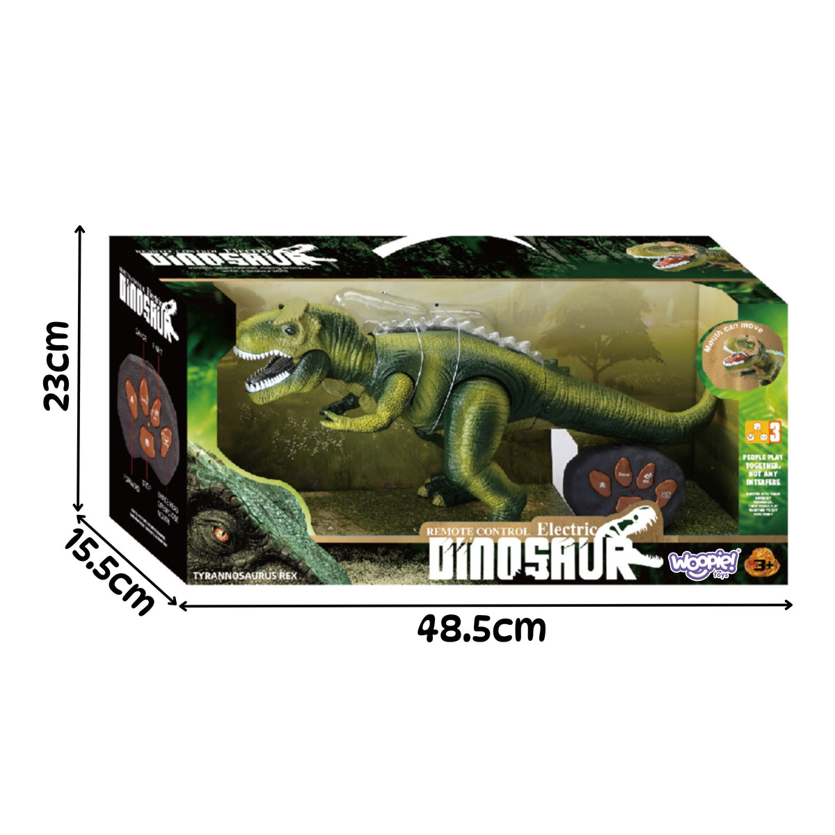 WOOPIE Nuotoliniu Būdu Valdomas Tyrannosaurus Rex Dinozauras