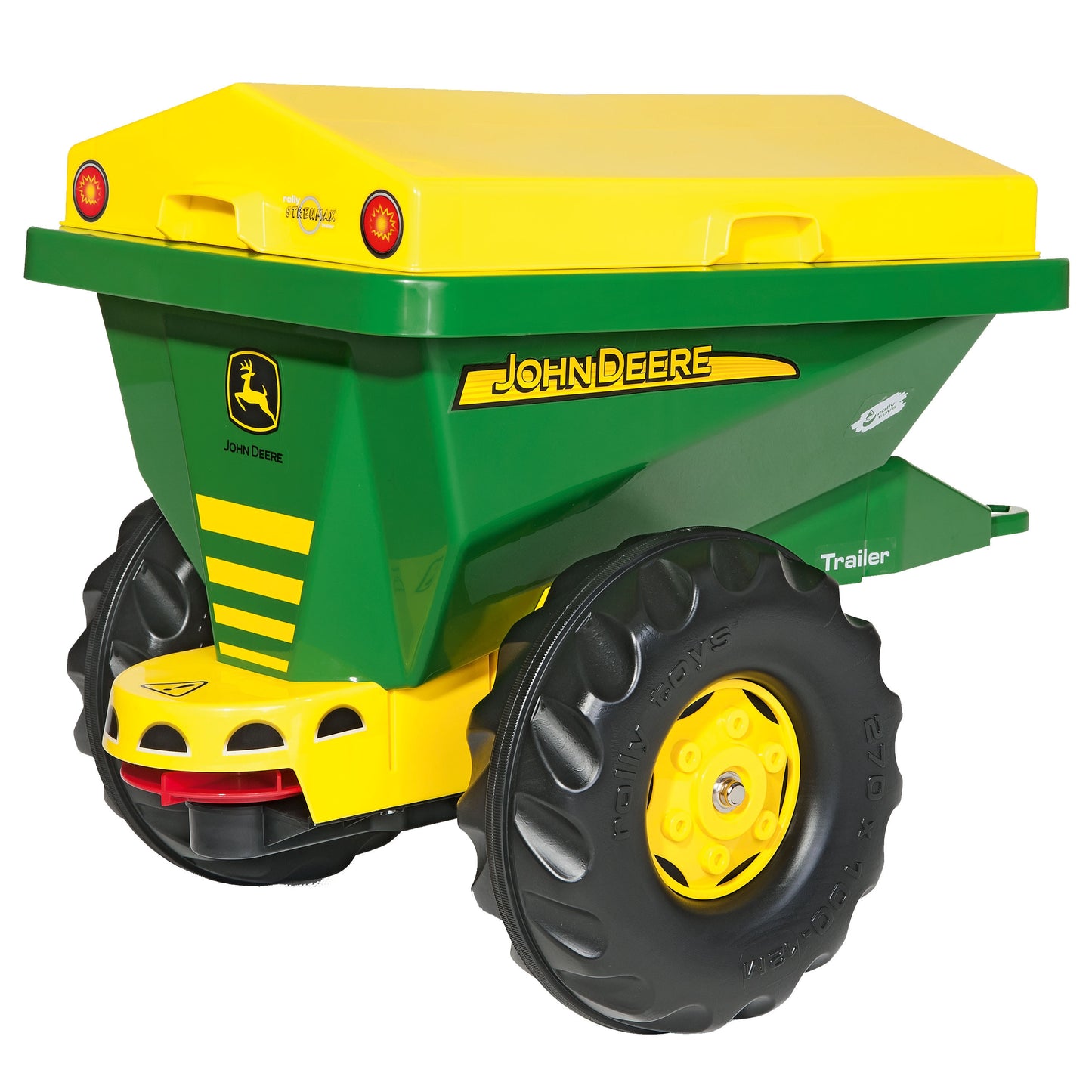 Rolly Toys John Deere 2-in-1 Priekaba Sėjamoji ir Smėlio Barstytuvas