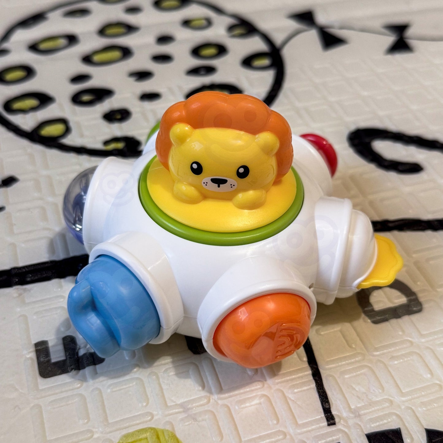 WOOPIE BABY Kosminė aktyvumo raketa – edukacinis sensorinis kubas 18 mėn+ – vaizdas 2