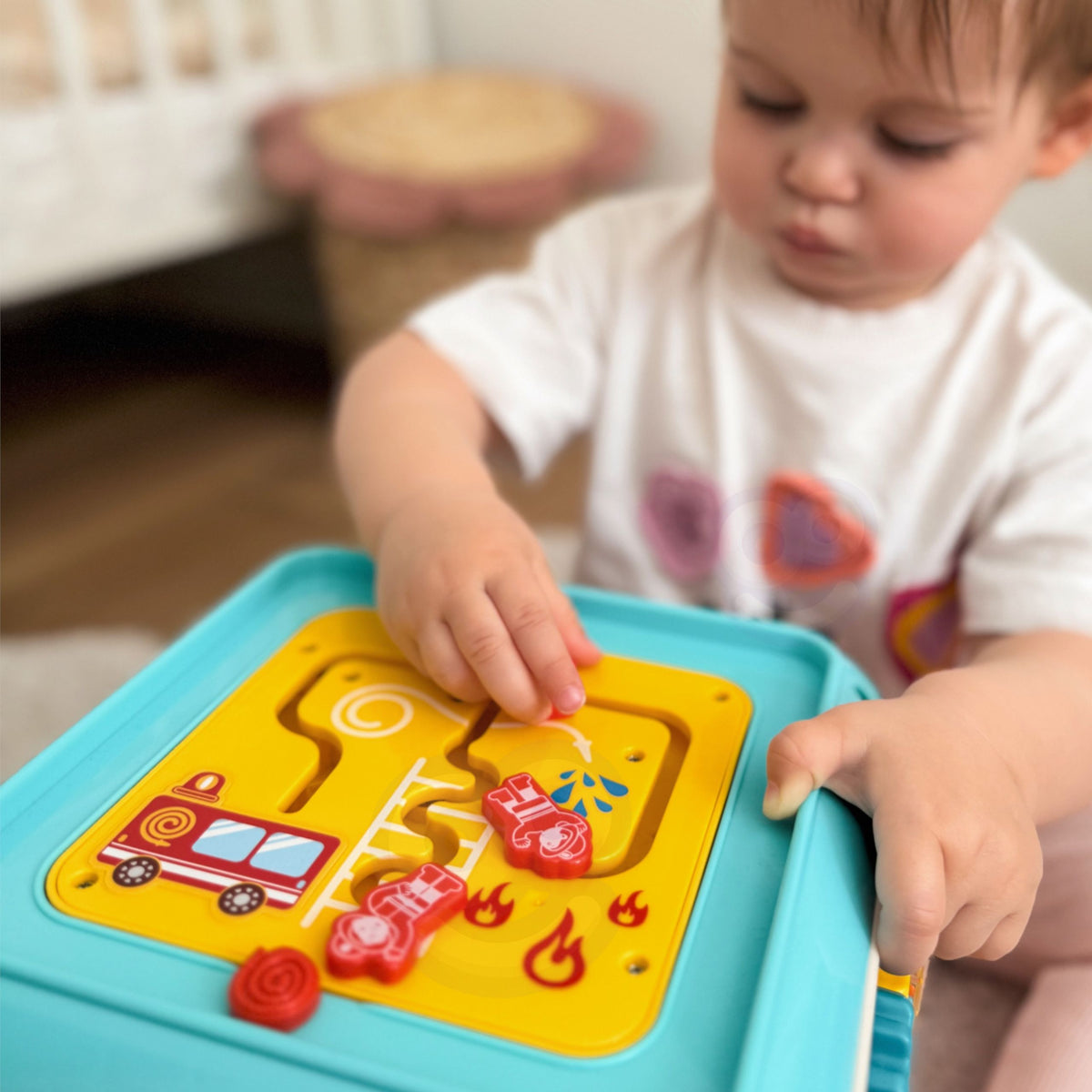 WOOPIE BABY Montessori Aktyvybių Kubas 6in1 nuo 18mėn.