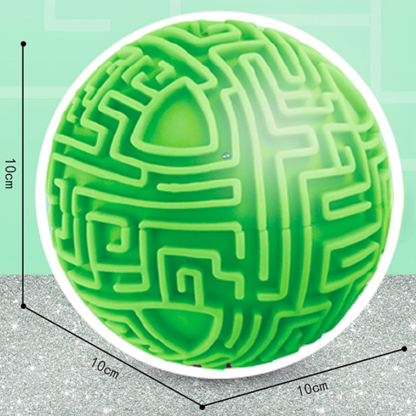 WOOPIE Amaze Ball 3D Kamuolinis Labirintas 10 cm Vaikams