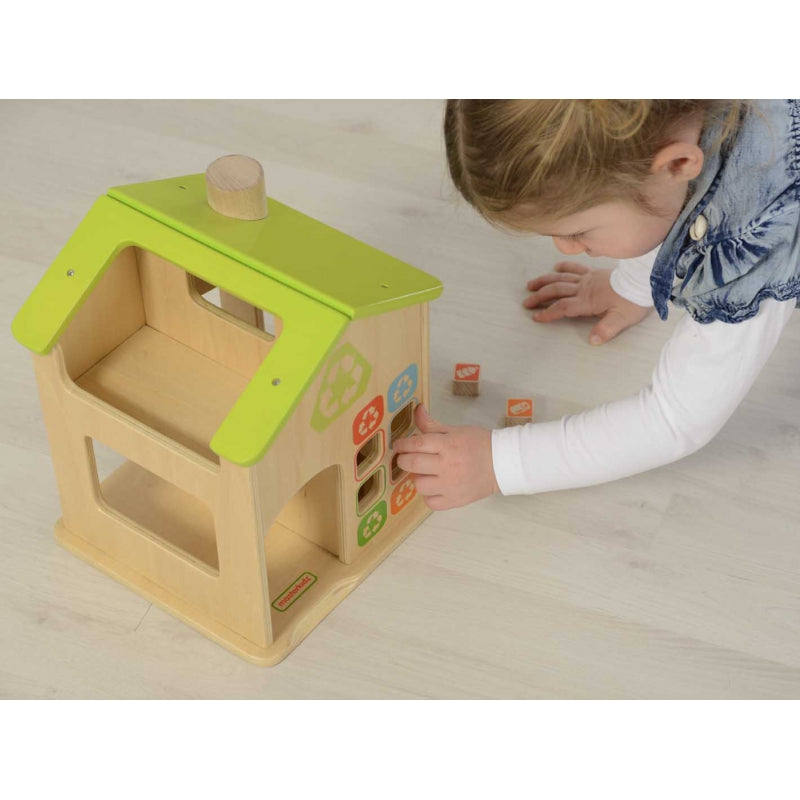 MASTERKIDZ medinis maketas šiukšlių rūšiavimo ir perdirbimo stotis – vaizdas 4